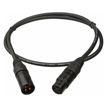 XLR Canon Cable for DMX Console - Black