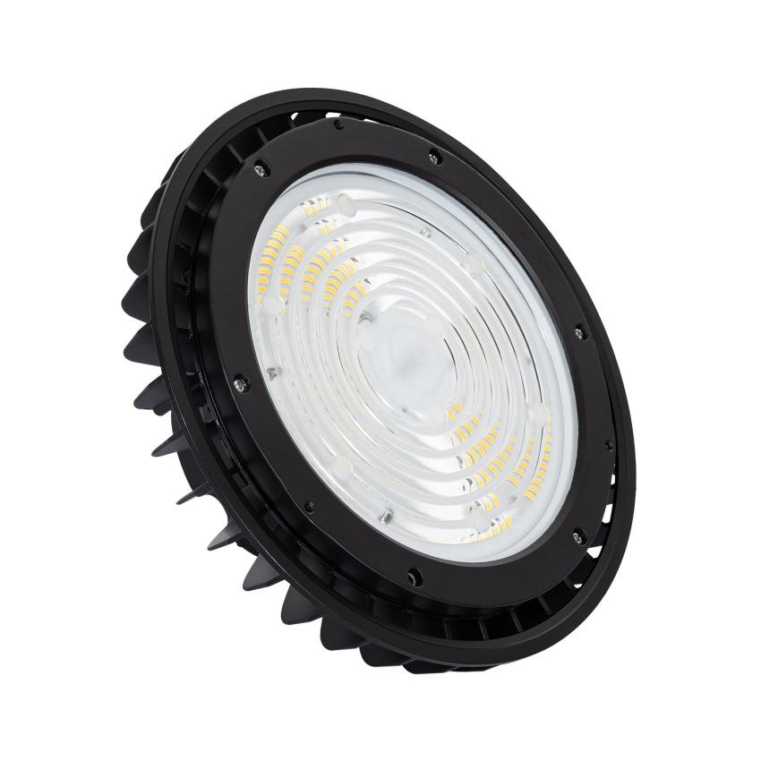 Product photography: 100W LUMILEDS 200lm/W LIFUD HBT UFO Industrial Highbay 0-10V Dimmable