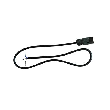 GST18 Cable 3 Pole Male with 1m cable - Black