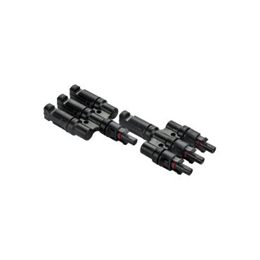 Multi-Contact MC4 3/1 IP68 Connectors for a 4-6mm² Cable - Black