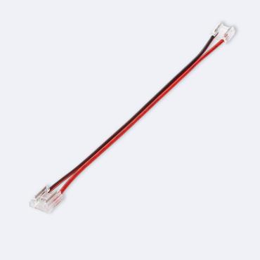 Double Hippo Connector with Cable for 24V DC SMD Monochrome LED Strip 10mm Wide 4 PIN IP20 - 10 mm