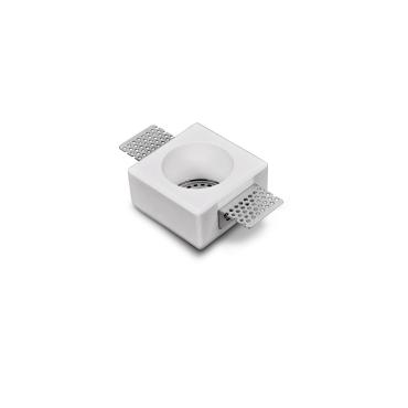 Downlight Frame Plasterboard Integration for LED Bulb GU10 / GU5.3 Cut 83x83 mm UGR17 - White