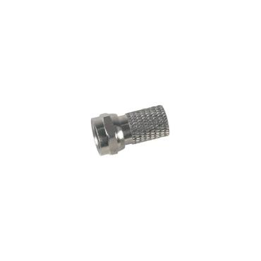TELEVES Type F Male Connector for Coaxial Cable - Silver