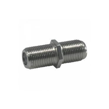 TELEVES Type F Female Adapter for Coaxial Cable - Silver