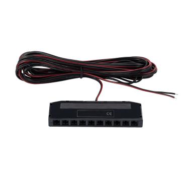 Distributor Connector Kit with 6-10 outputs + 5m connector cables for power supply 12/24V LED Strips - 6