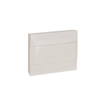 LEGRAND 135121 Box Practibox S Surface 1x12 Modules Smooth Door - White