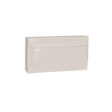 Surface box Practibox S Plain Door 1x8 Modules LEGRAND 137126 - White