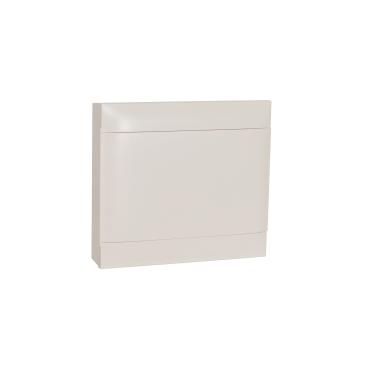 Surface box Practibox S Plain Door 2x18 Modules LEGRAND 137127 - White
