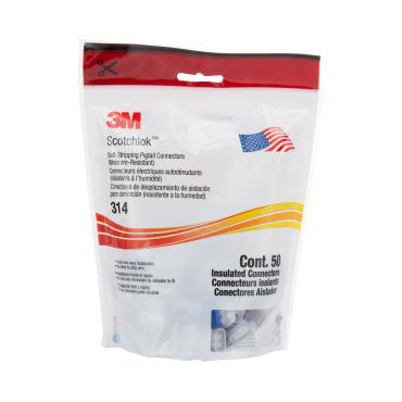 Pack of ICD 314 Scotchlok Anti-Humidity IP67 3M Connectors (50 Units) 3M-7000005979-IDC-50 - Blue