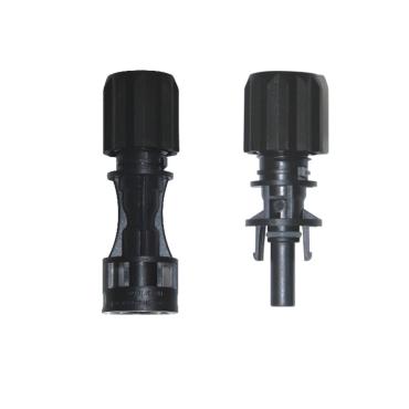 Multicontact MC4 1/1 IP68 Connectors for 8-10mm² Cable - Black