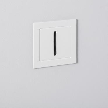 3W Wabi Linear Aluminium Outdoor Step Light in White -