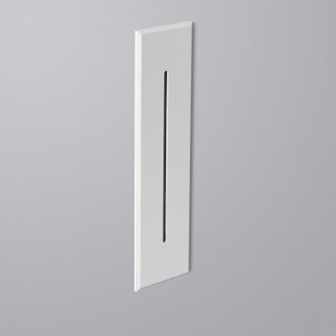 Wabi Rectangular White Linear Aluminium Outdoor Step Light -
