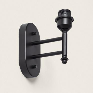 Watary Lamp Base with Lampholder - Black