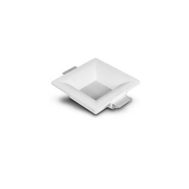 9W Downlight Square Plasterboard integration UGR17  223x223 mm Cut Out -
