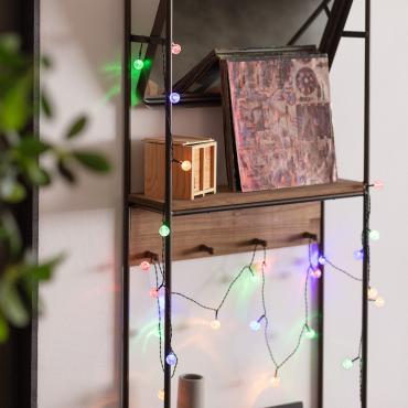 Outdoor Solar Garland 30 LED Balls 5m - 5000K