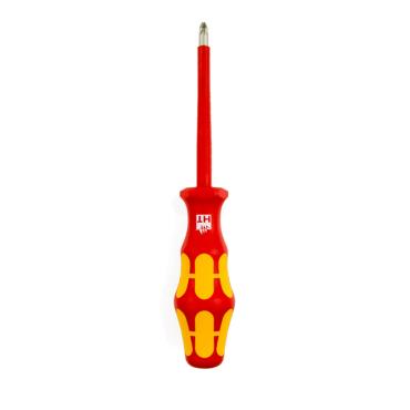 Screwdriver Insulated Philips/Flat Blade PH/S 1 Special Differential and Circuit Breaker VDE 1000V GEF - Red