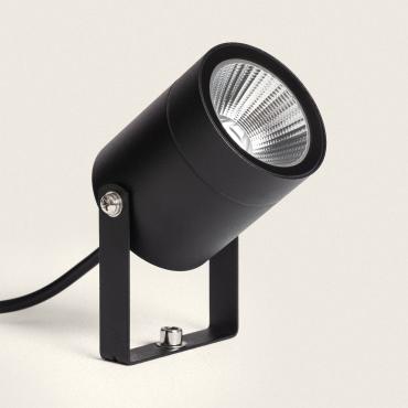 12V 3W Fern Outdoor EasyFit LED Spotlight with Spike - Black
