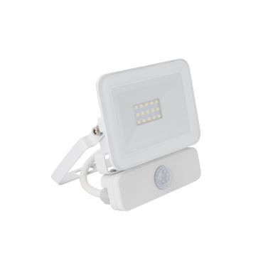 10W 120 lm/W Slim LED Floodlight with a PIR Motion Sensor IP65 -