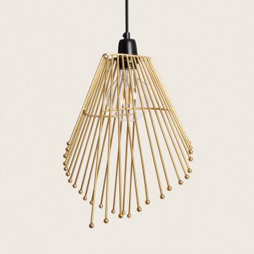 Kerani Metal Pendant Lamp - Gold