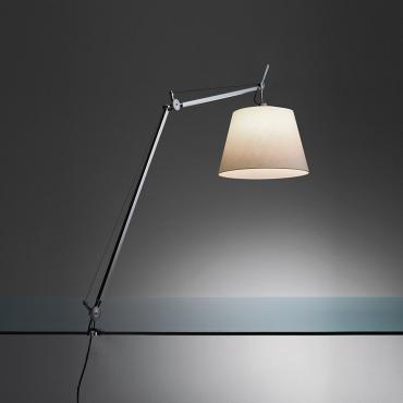 ARTEMIDE Tolomeo Mega Table Lamp with Fixed Support with Switch - Silver