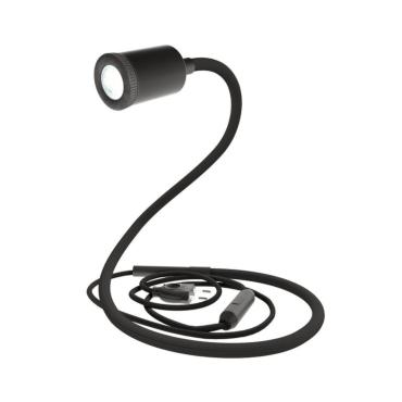 Articulated GU1d-one LED Lamp Creative-Cables ABSMFLVNRM04GUVNEUNRM04-L - Black