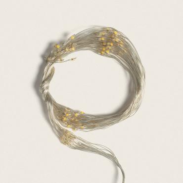 1m Wire LED Garland Curtain with Battery - 2700K