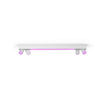 PHILIPS Hue Centris White GU10 4X5.7W LED Ceiling Lamp - White