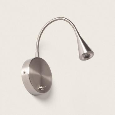 3W Koine Metal LED Wall Lamp with Switch - 3000K