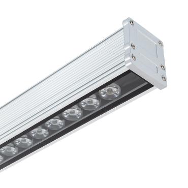 38W 30º LED Wall Washer Light Bar 1000mm IP65 Silver - Several options