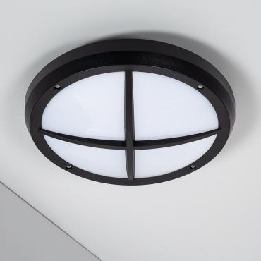 13.5W Round Linus Outdoor LED Surface Panel (IP65) Ø300 mm - 4000K