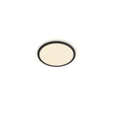 PHILIPS CL550 SuperSlim Black 15W 3 Levels Dimmable LED Ceiling Lamp IP44 - 2700K