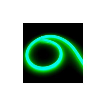 Green 360 Round Neon Strip 220V AC 120 LED/m Dimmable IP67 Custom Length - Several options