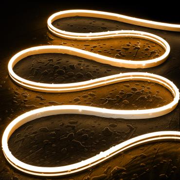 48V DC Warm White 2700K NFLEX6 Neon LED Strip 120LED/m Cut at Every 5cm IP65 - Several options
