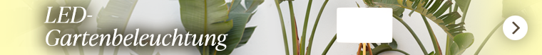 Gartenbeleuchtung und Gartenlampen