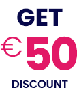 Get 50€ discount