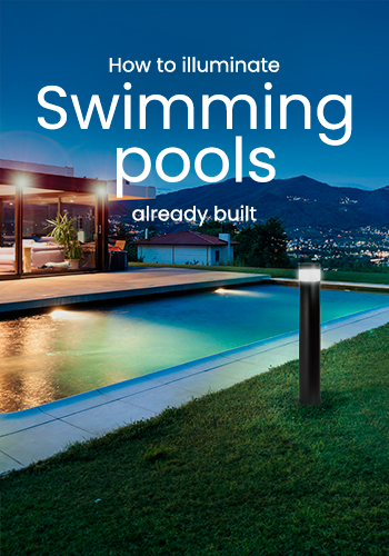 How to light a swimming pool that has already been built