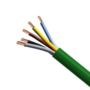 Cavo Elettrico Guaina 5x1,5 mm² Senza Alogeni RZ1-K (AS) Diverse opzioni