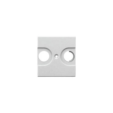 Frontale per Prese Antenna TV/R-SAT da 30mm LEGRAND Valena Next 741373 Argento