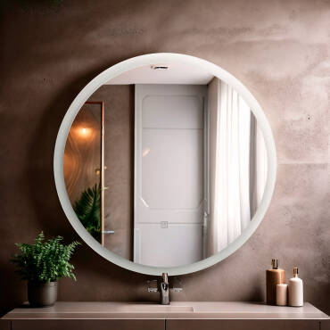 Fotografia del prodotto: Specchio Bagno con Luce LED y Antiappannamento Ø60 cm Shala