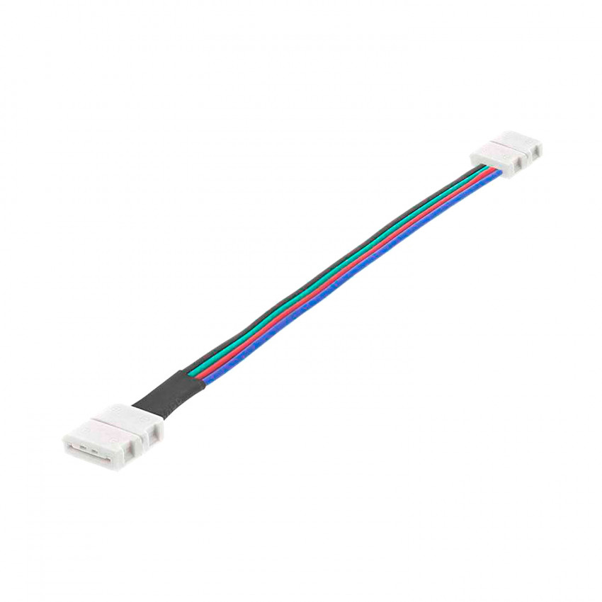 Cavo Doppio Connettore Rapido Striscia LED 12V RGB 10mm SMD5050