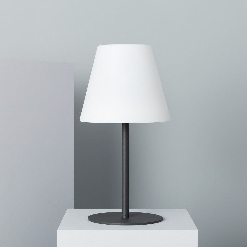 Lampada da Tavolo per Esterni LED Solare Alluminio Larso