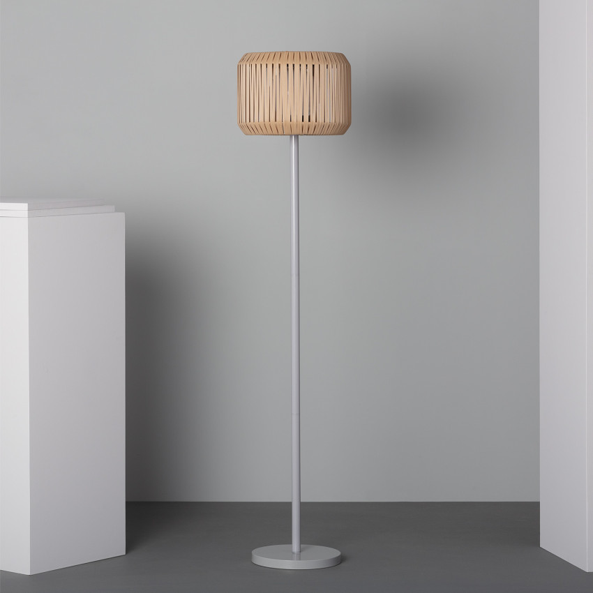 Lampada da Terra per Esterni Metallo LED Solare Nygala