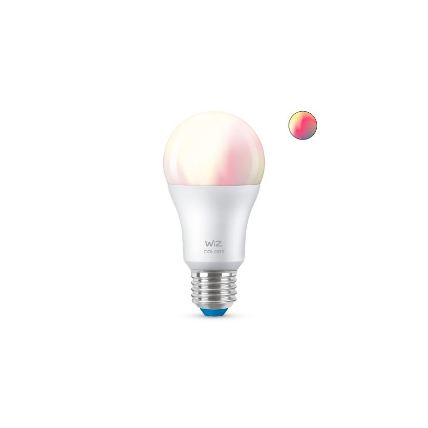 Lampadina LED Smart  E27 8W 806 lm A60 Wi-Fi + Bluetooth Regolabile RGB+CCT WIZ 