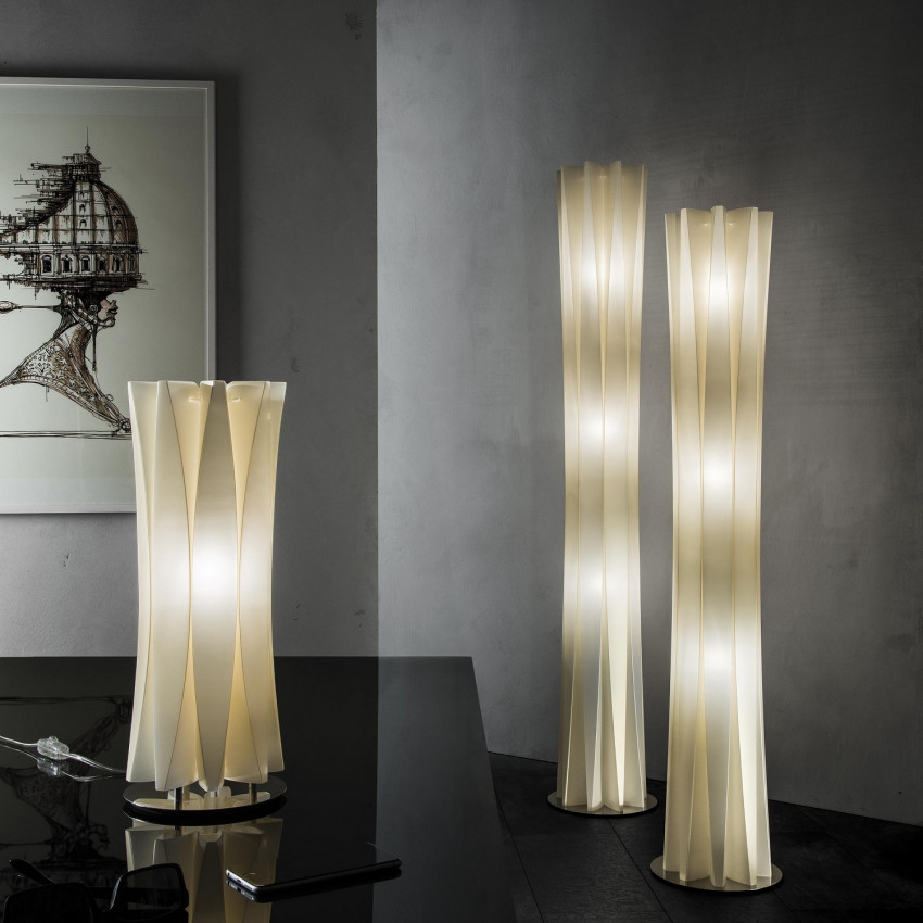 Lámpara de Pie Bach XXL Blanco SLAMP