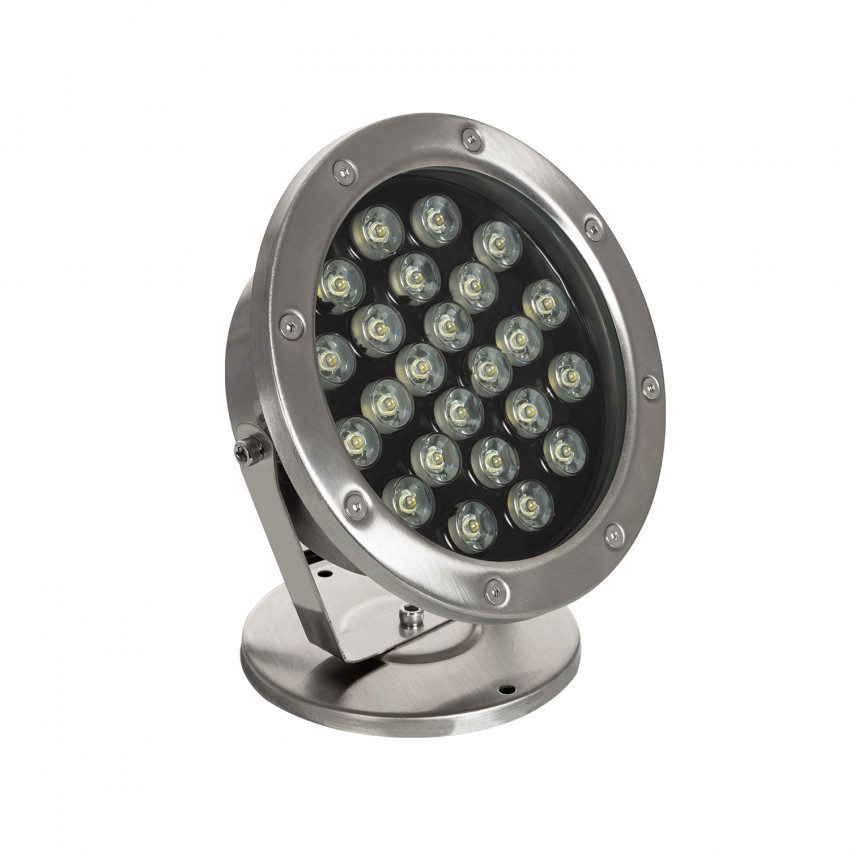 Faretto LED da Superficie 12V 24W Sommergibile IP68 