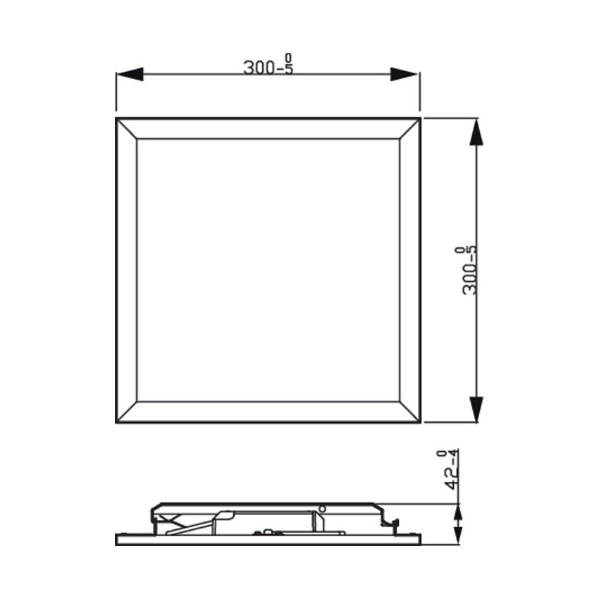 Plafoniera LED 12W PHILIPS CL560 Regolabile 3 Step Nero - Ledkia