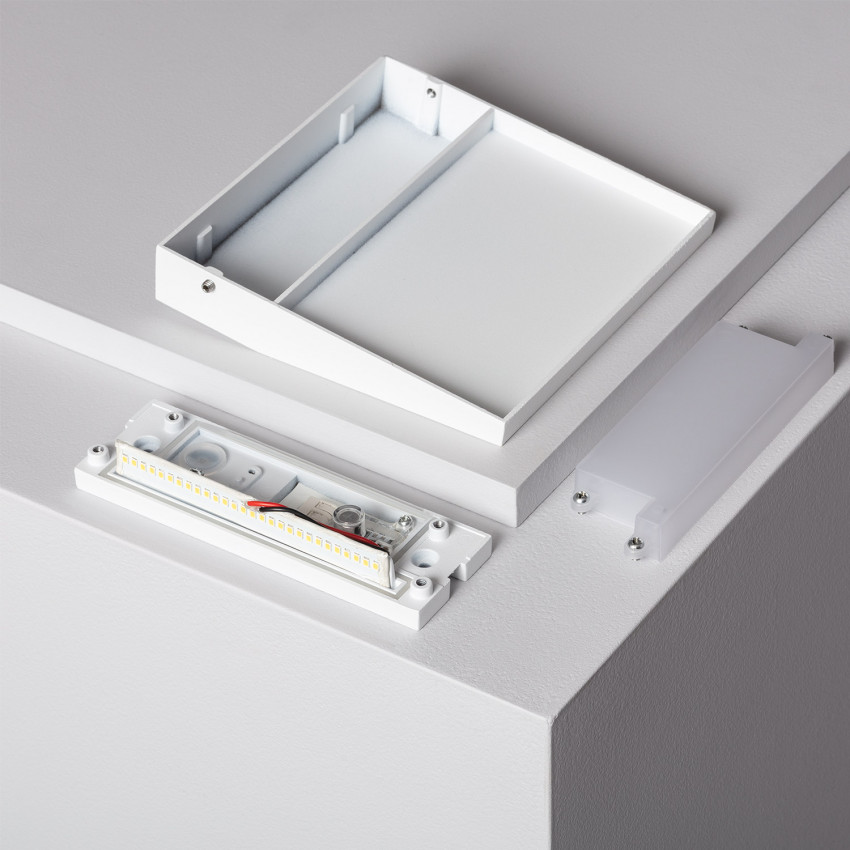 Aplique LED Jade Cuadrado 6W Blanco