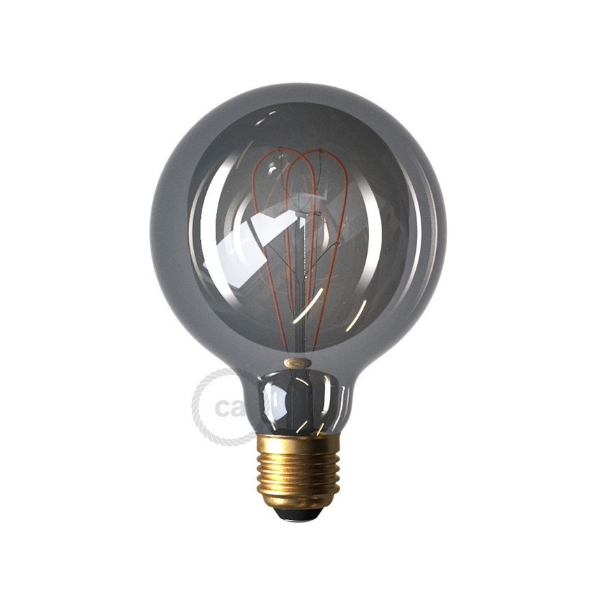 Lampadina LED Regolabile Filamento E27 G125 5W 150 lm Globo DL700180 CREATIVE-CABLES 