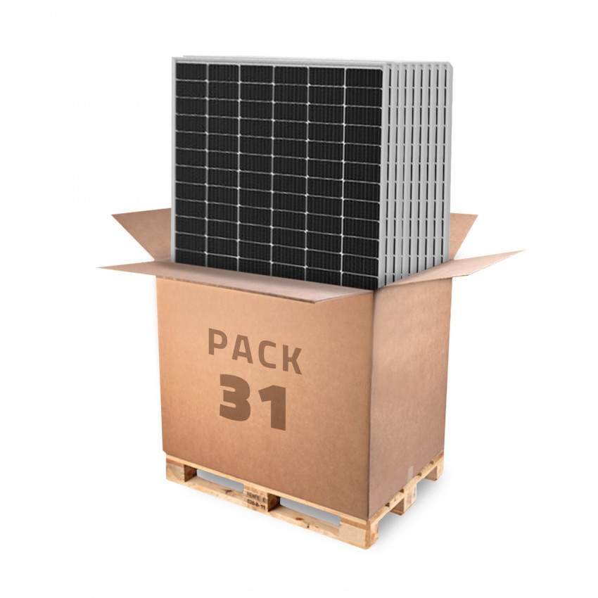 Bancale 31 Qtà Pannello Solare Fotovoltaico Monocristalino 550W SUNERGY Mars Series SUN 72M-H8 17.05 kW