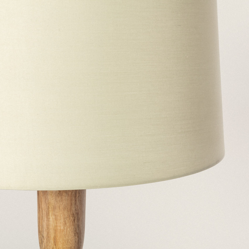 Lámpara de Pie Madera Meena ILUZZIA